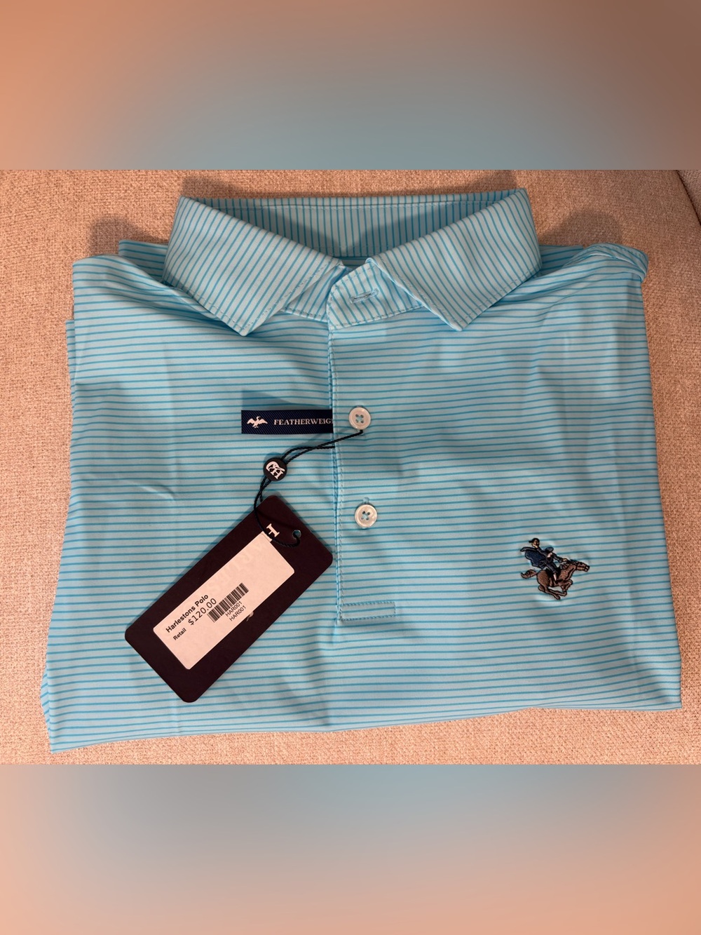 Harlestons Sleepy Hollow Country Club Golf Polo Shirt Mens M Medium Tailored Fit
